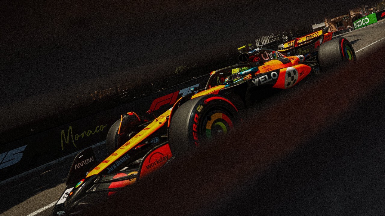 Norris in pole davanti a Leclerc