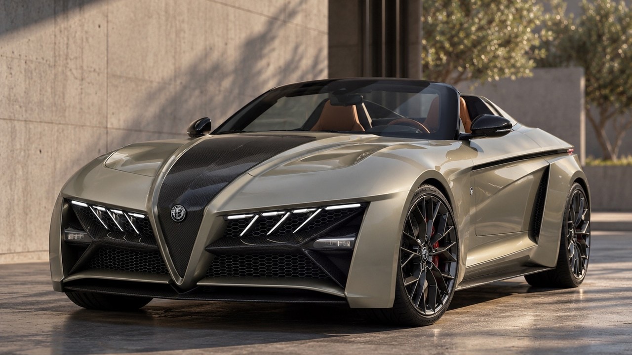 Dalla Giulia Quadrifoglio nasce il progetto di una cabrio da 520 CV firmata Castagna