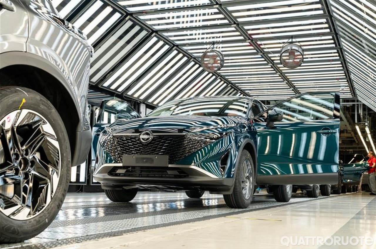 Al via la produzione della Qashqai col nuovo e-Power