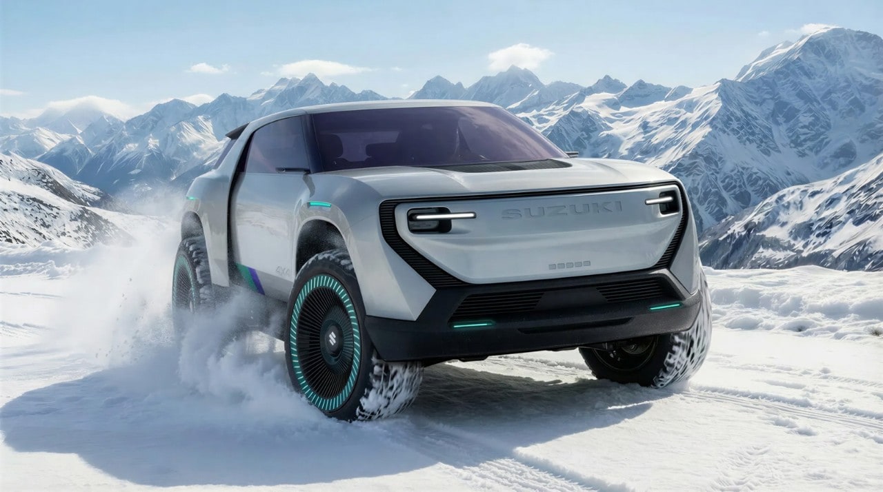 Suzuki Jimny, ritorno in Europa da elettrica? Un designer Ford la immagina così
