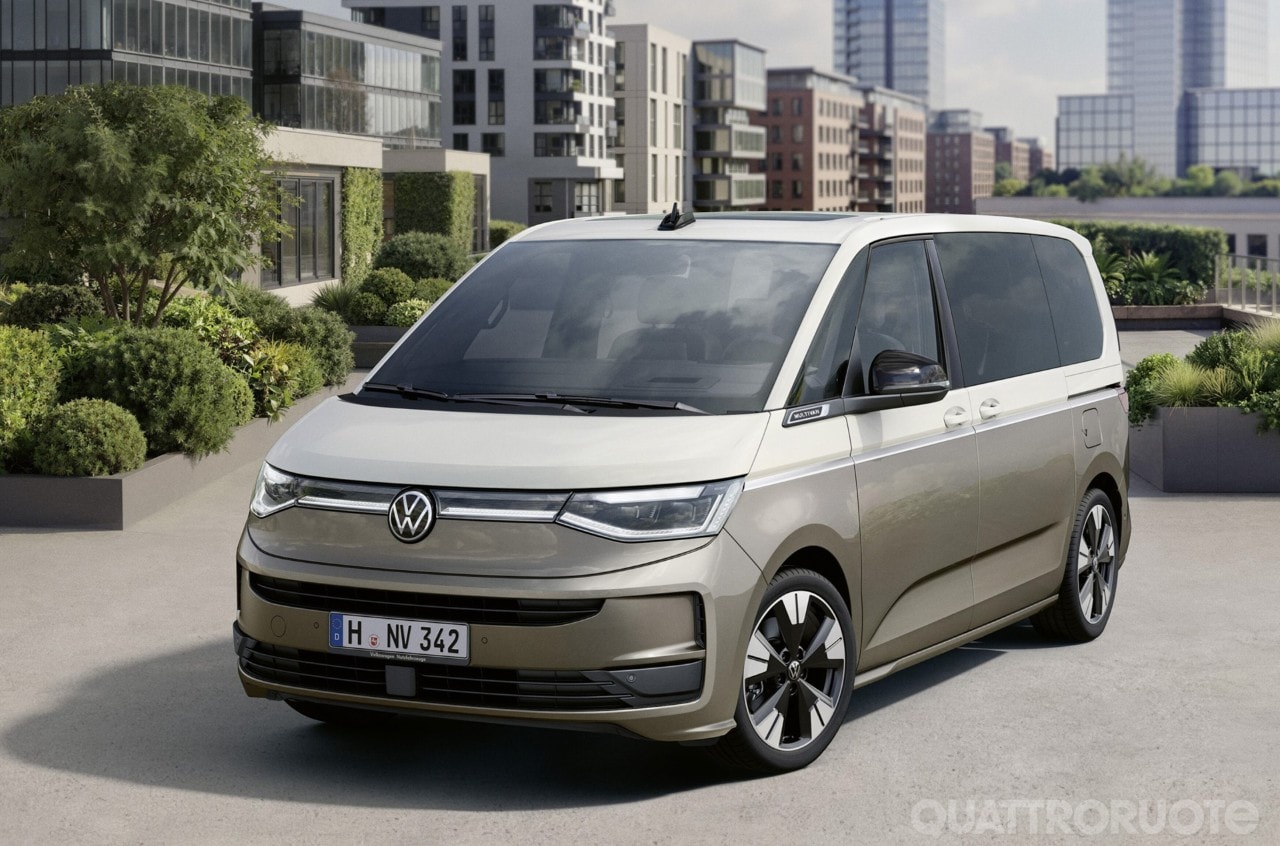 Nuovo look per Volkswagen Multivan e Caddy: le prime foto dei restyling 2026