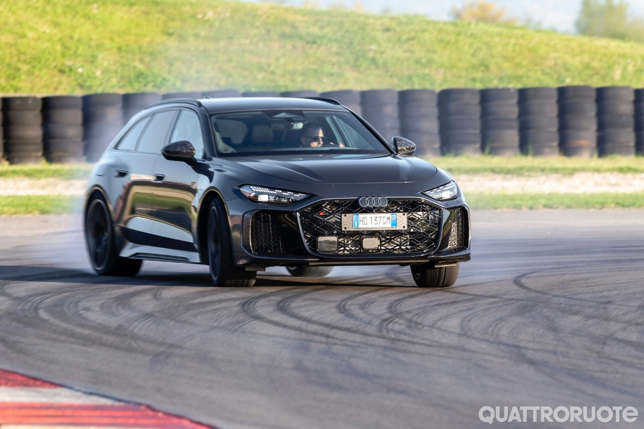 Audi RS 5 Avant: come va davvero in pista la powerwagon